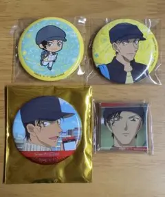 名探偵コナン 赤井秀一　夏コミ ホログラム 缶バッジ 24点セット　c96 名探偵コナン 赤井秀一 執事 缶バッジ 24個セット