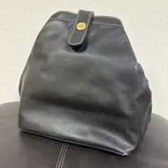 LANCEL ランセル イタリア製 レザー ワンショルダーバッグ 黒　ブラック