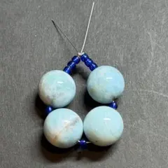 P318 天然石 パワーストーン 訳あり ラリマー 大玉 13mm ビーズ