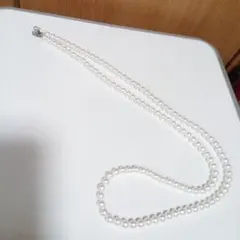 ホワイトパール スマホストラップ