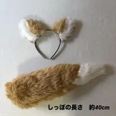 狐 キツネ♥︎耳♥︎しっぽ♥︎コスプレセット