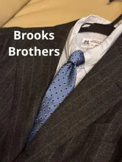 Brooks Brothers 米国製シルクレップタイ バーガンディx濃紺x金 - メルカリ
