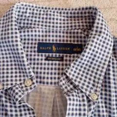POLO RALPH LAUREN 長袖シャツ チェック柄 ボタンダウン