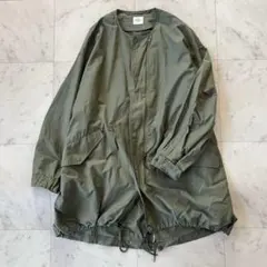 アーバンリサーチドアーズ　ノーカラーモッズコート　カーキ　M 24SS