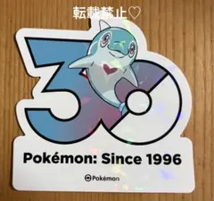 ポケモン 韓国限定 30周年ロゴステッカー シール イルカマンのサムネイル