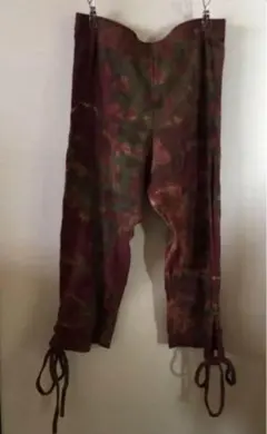 タイ衣料☆タイダイ染☆エスニック☆フリーパンツ☆ブラウン系