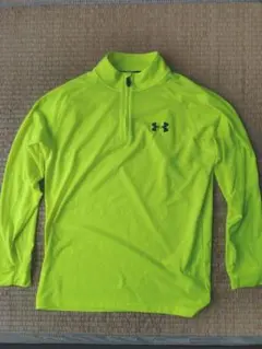 Under Armour ハーフジップ 長袖 トップス ネオンイエローのサムネイル