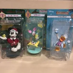ディズニー　クリスマスオーナメント　ミッキー＆ピグレット＆ドナルド