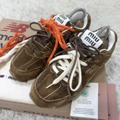 未使用級／miu miu New Balance コラボ 530 SL 36のサムネイル