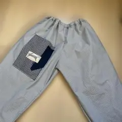 もんぺパンツ☆ミナペルホネン　ハンドメイド ミナペルホネン ハンドメイドもんぺバルーンパンツ 播州織 綿100