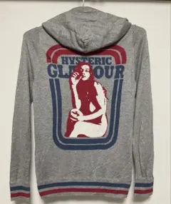 Y2K　ヒステリックグラマー　Archive　薄手　ニット　ジップパーカー