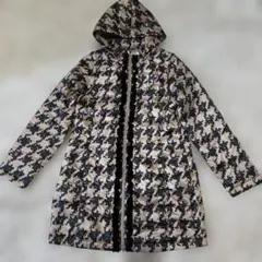 美品】パシオーネ PASSIONE ストレッチ ダウンコート ノーカラー 38 