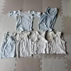 【新生児】男の子 ベビー肌着 6枚セット　夏生まれ