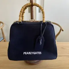 PEARLY GATES ネイビー トートバッグのサムネイル
