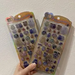 mojojojo 正規品うるちゅるポップシール 2枚組 ボンボンドロップシール