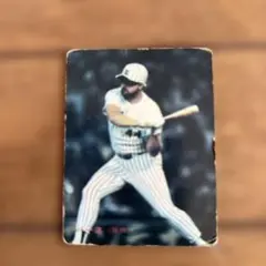 カルビー プロ野球カード 86年 バース 阪神