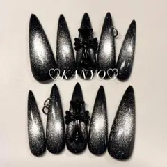 現品 ネイルチップ シズルニルック ピアスネイル 地雷系 ギャル うるマグ