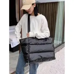 【匿名配送】 SHEIN シーイン ボストンバッグ 肩掛け 2way 黒