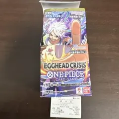 【正規品】ワンピースカード EGGHEAD CRISIS BOX テープカット