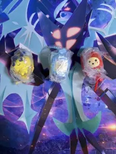 たまごっち カラフルマルチチャーム まめっち&ケーたま(みずいろ)&いちごっち