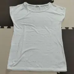any sis Tシャツ　白　2　М相当　ラインストーンのサムネイル