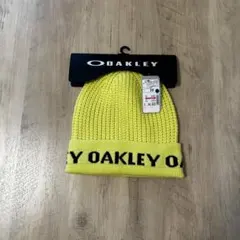 (新品）OAKLEY イエロー ニット帽のサムネイル