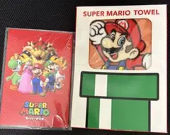 【非売品】スーパーマリオ ハンドタオル　エディオン　おまけ付