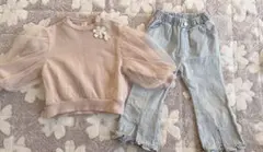 テータテート　トレーナーまとめ売り　コトリ　フリルデニム　デニムまとめ売り