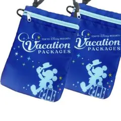 ディズニー　アメニティ　ショルダーバッグ　2個