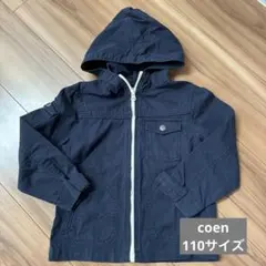 coen 綿100% アウター　ネイビーのサムネイル
