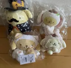 30周年 ミニぬいぐるみセット ポムポムプリン プリンでまんぷく