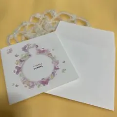 CHANEL メッセージカード