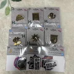 ジョジョ一番くじ H賞　メタルピンズ 6種フルコンプセット