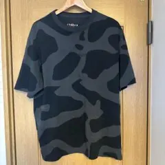 JORDAN ブラックカモフラージュ TシャツワードマークL nike