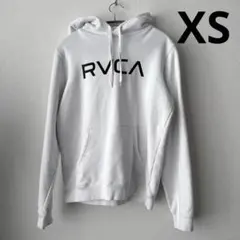 RVCA ホワイト パーカー フロントロゴのサムネイル