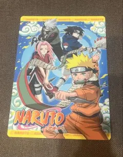 NARUTOエッチングカード ナルト&サスケ&サクラ&カカシ【No.49