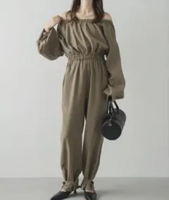 NEUNA 3wayウエストマークロングスリーブサロペットオーバーオール