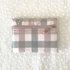 ミナペルホネン♡ファスナー付きティッシュケース　ハンドメイド