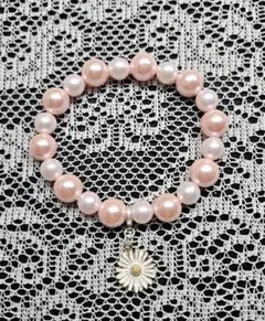 ピンクパールのブレスレット