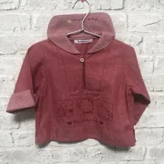 ファミリア　セーラーカラーブラウス サイズ80cm