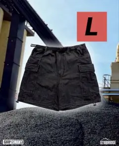 STABRIDGE GRIP SWANY DENIM SHORTS BLACK - メルカリ