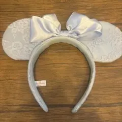 ディズニー　水色カチューシャ　ブルーエバーアフター