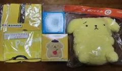 ポムポムプリン 30周年あたりくじ ぬいぐるみ ルームランプセット