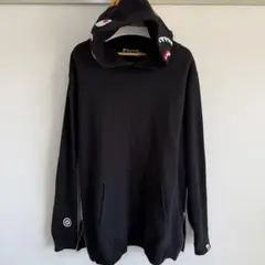A BATHING APE シャーク 虎WGM フーディ パーカー サイドジップ