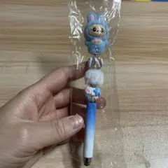 ラブブキャラクター付きタッチペン ボールペン