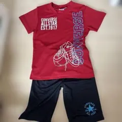 上下セット ハーフパンツ Tシャツ キッズ　コンバースのサムネイル