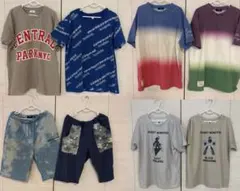 150cm GLAZOSなどTシャツやパンツ８枚まとめ売りのサムネイル