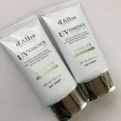ダルバ 下地 グリーン トーンアップ サンクリーム d'Alba 2本セット
