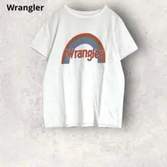 ラングラー　半袖Tシャツ　虹デザイン　M ホワイト　コットン100%のサムネイル