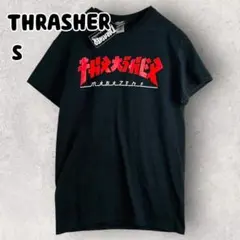신품 미사용 THRASHER スラッシャー ゴジラ 半袖 Tシャツ S ブラック